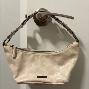 Silence + Noise Beige Shoulder Bag